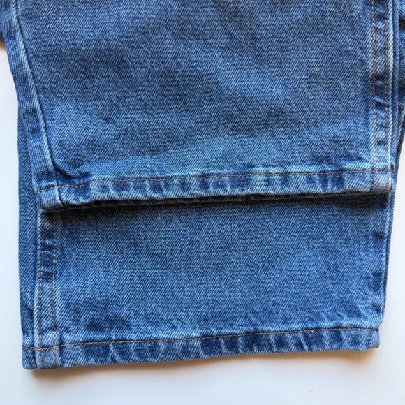 Rustler Wrangler Heavyweight Blue Denim Straight Leg Regular Fit Mens Sz 52 x 30 - Picture 3 of 7